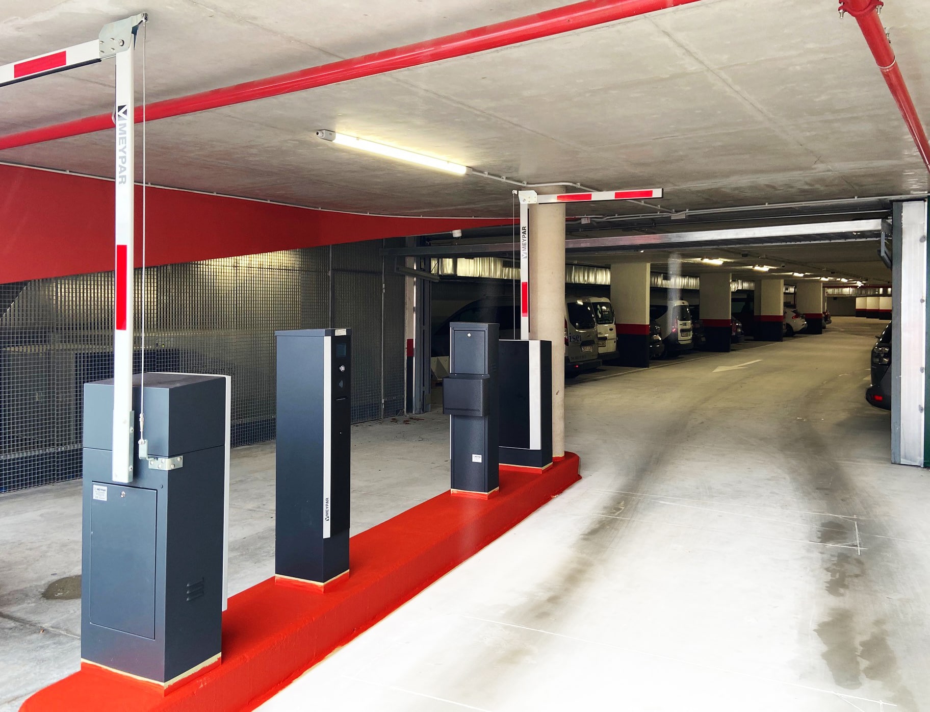 Smart parking for mixed-use developments